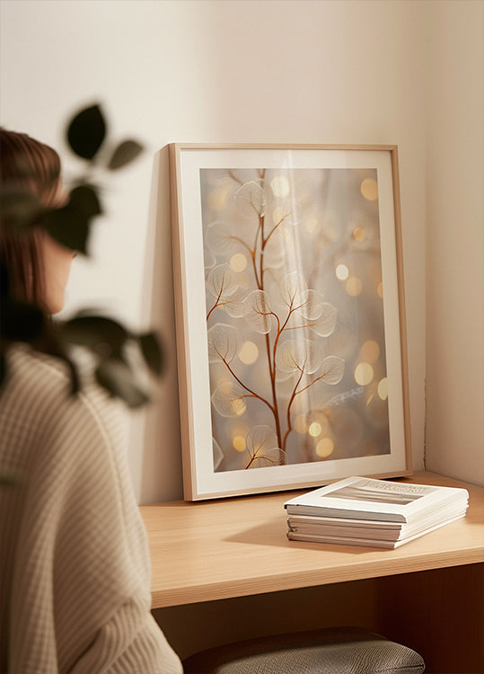 Plakat eterycznego blasku