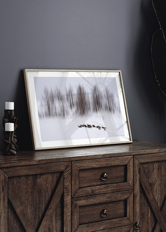 Winter in Hokkaido Poster