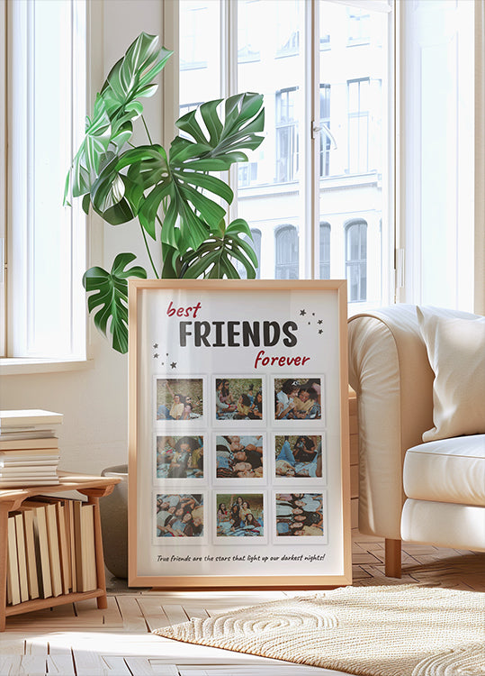 Plakat z kolażem zdjęć z mojego pierwszego roku