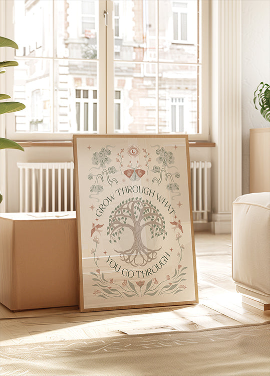 Rosnąć poprzez plakat