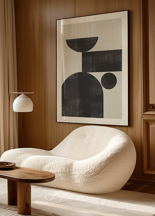 Plakat harmonii geometrycznej