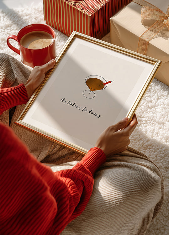 Świąteczny plakat kuchenny