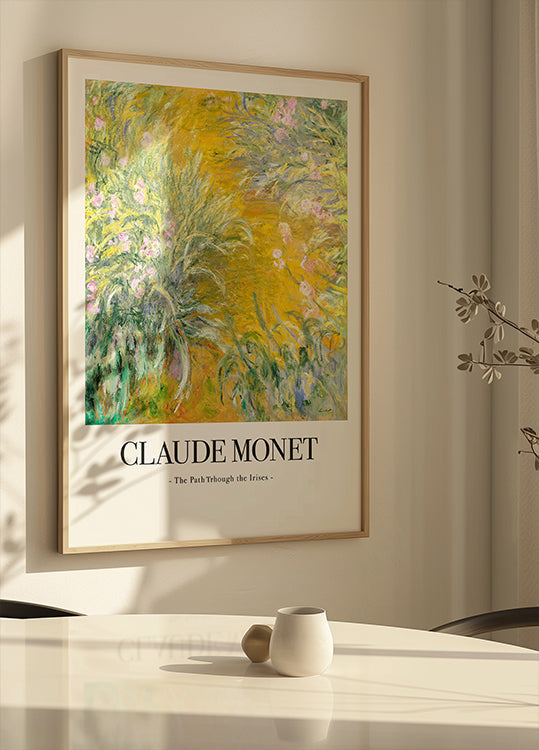 Plakat Ścieżka przez irysy