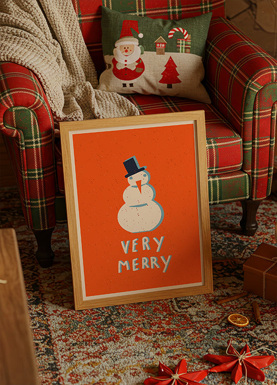 Plakat HappyChristmasno75