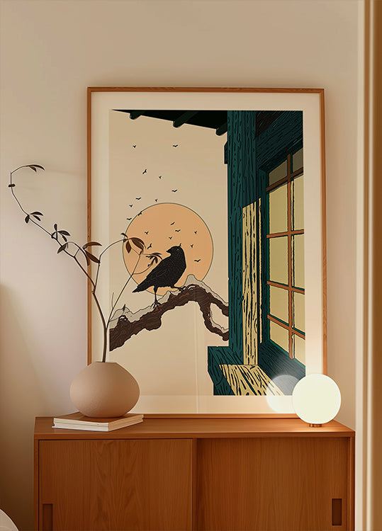 Plakat z widokiem na Raven&Dawn