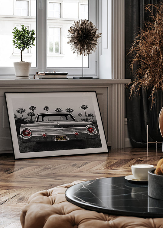 Plakat Forda Galaxie 500XL