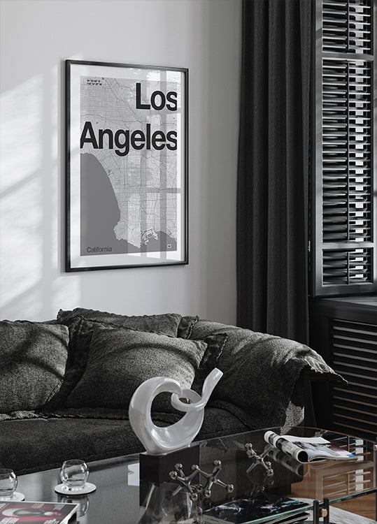 Plakat z Los Angeles