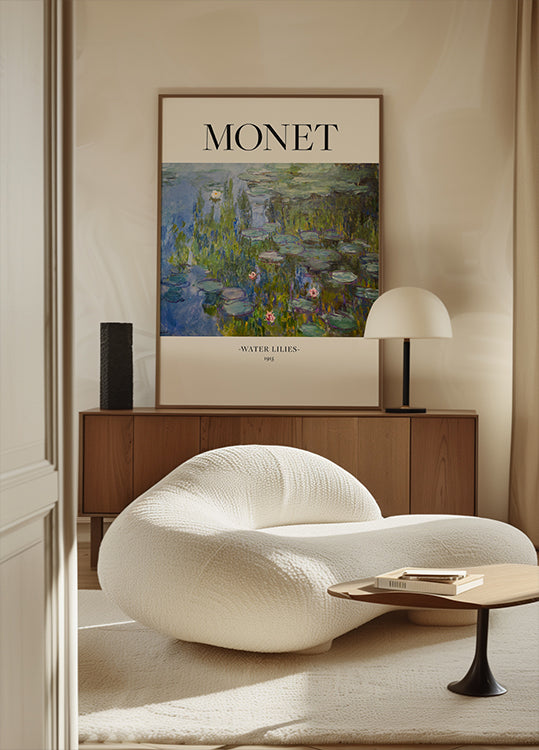 Plakat Lilie wodne 1915