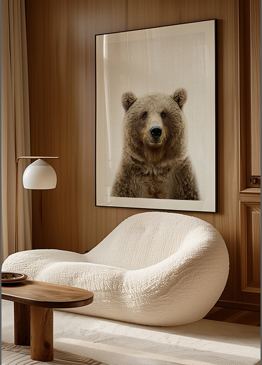 Peekaboo Bear Plakat