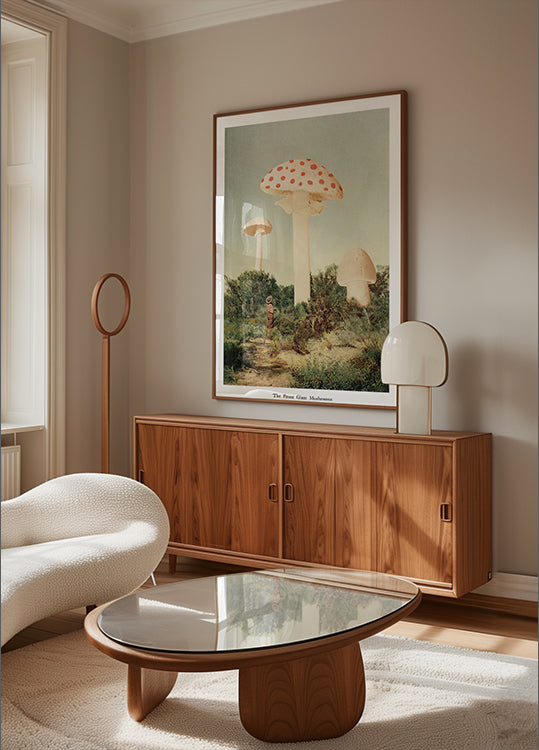 Najlepszy plakat z gigantycznymi grzybami