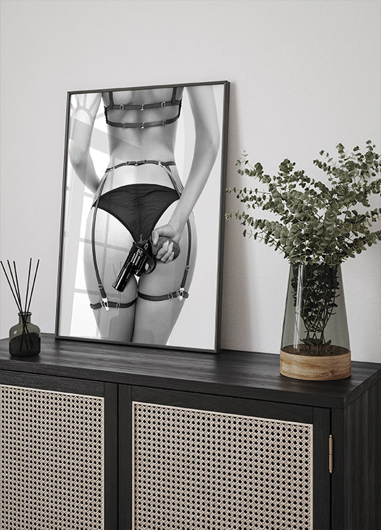 Plakat Miłość to naładowana broń