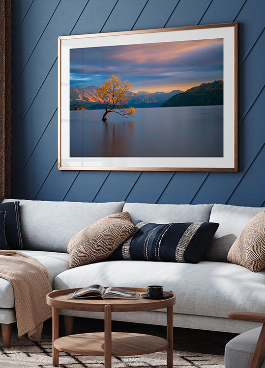 Plakat o porannym blasku