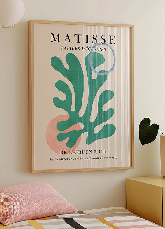 Plakat Matisse kwiatowy 6