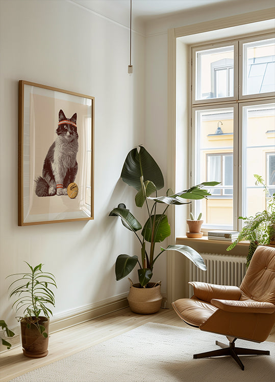 Chat Tennis Plakat