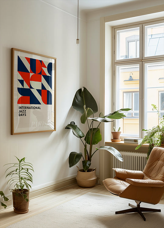 Plakat Dni Jazzu w Paryżu