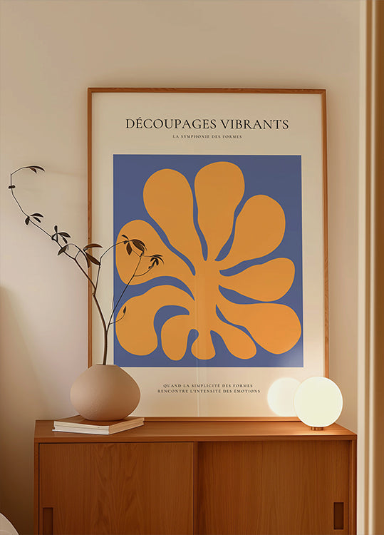 Kwiecisty plakat TOURBILLON