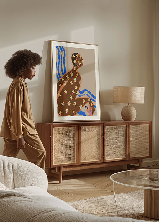 Plakat Kwitnąca Stokrotka