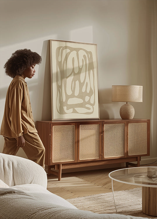 Nowoczesna sztuka abstrakcyjna 89 plakat