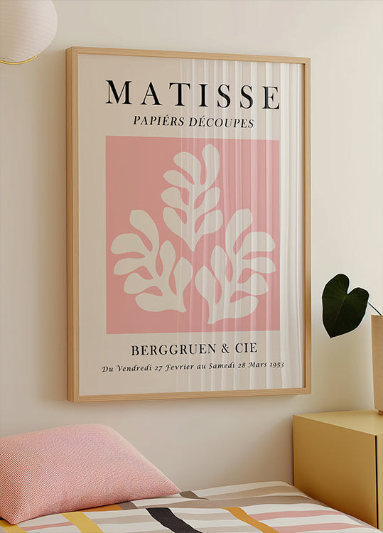 Plakat kwiatowy Matisse’a 10