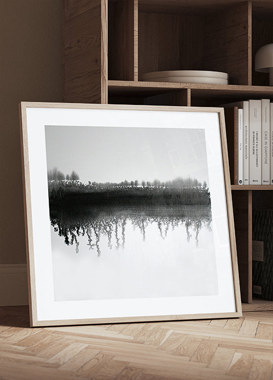 Plakat Zimowe Jezioro