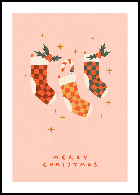Christmas Stocking Plakat - Posterbox