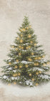 Vintage Christmas Tree Plakat - Posterbox