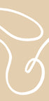 Beige Lines 02 Plakat - Posterbox