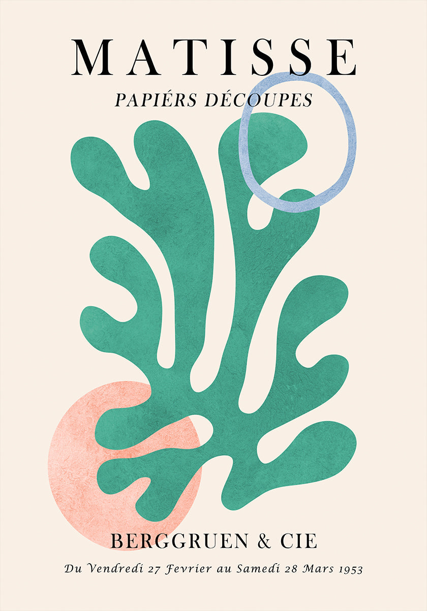 Plakat Matisse kwiatowy 6