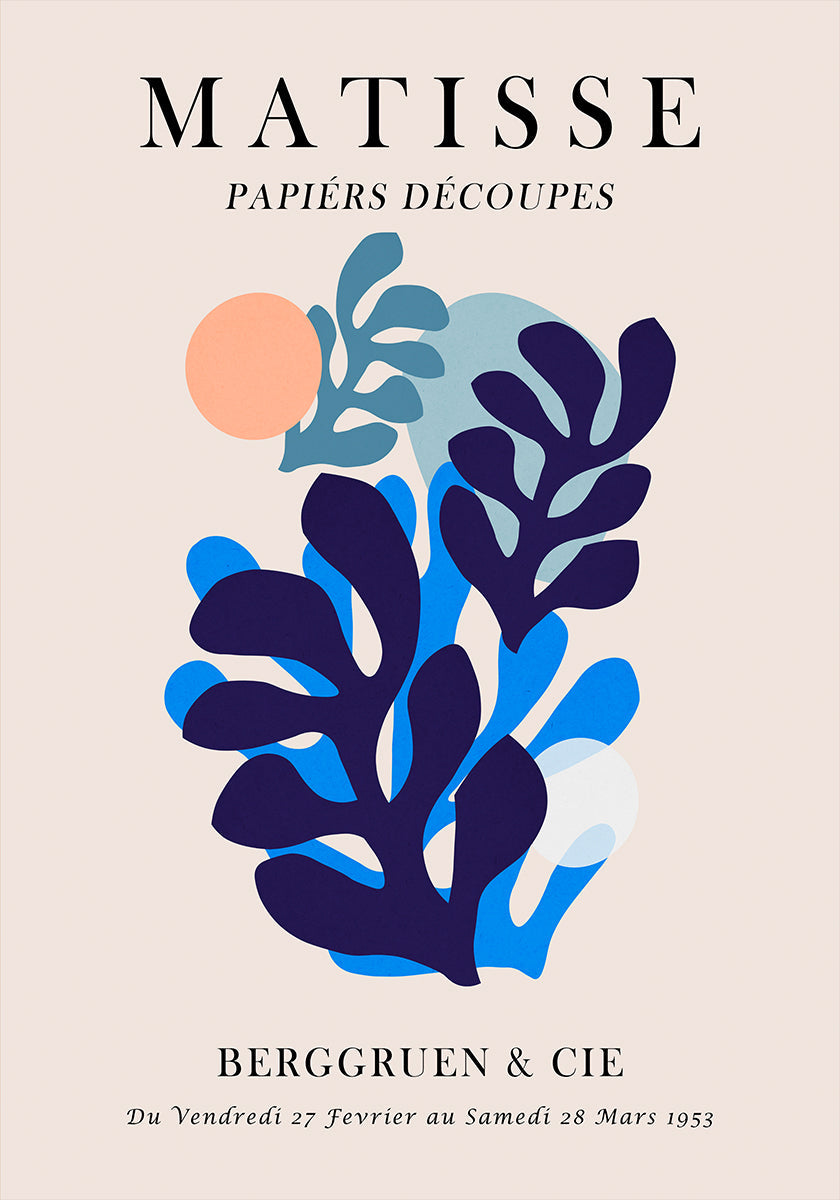 Plakat Matisse kwiatowy 5