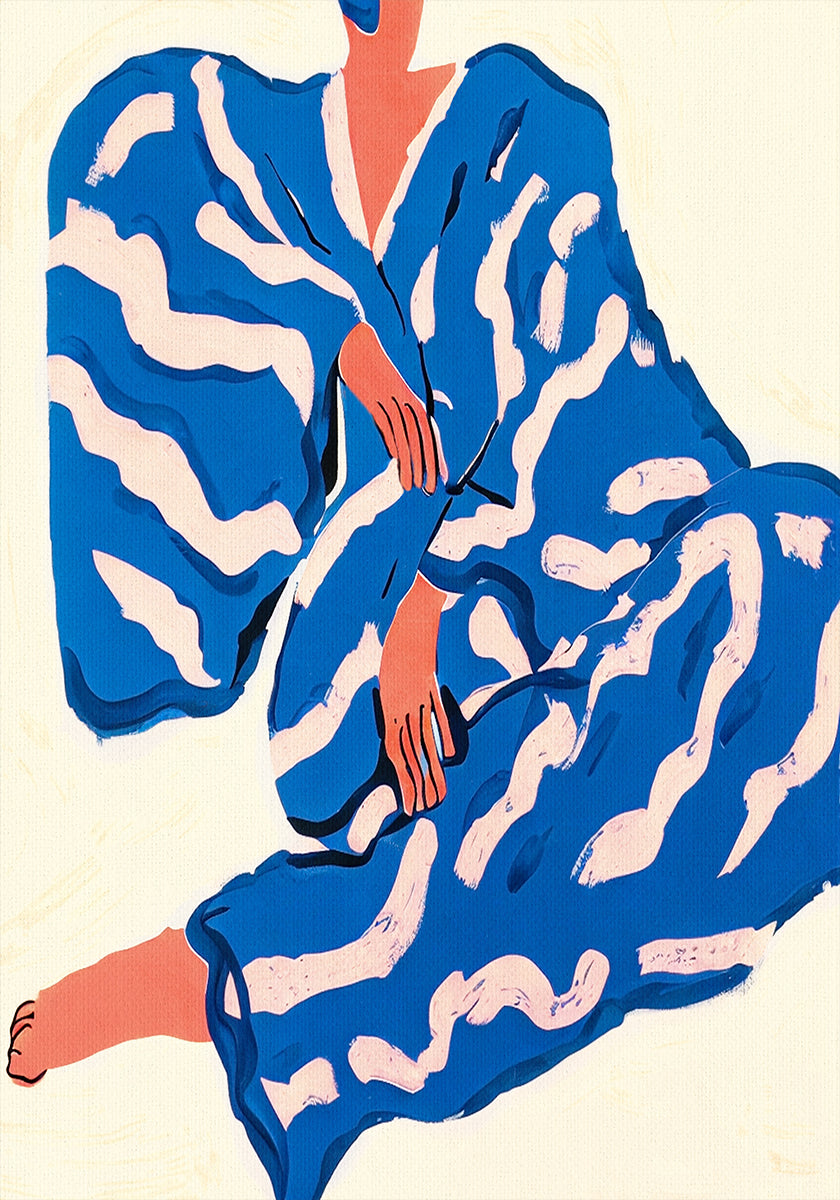 Plakat portretowy Indigoreverie