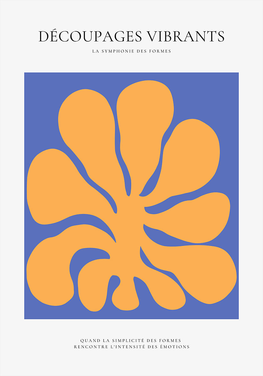 Kwiecisty plakat TOURBILLON