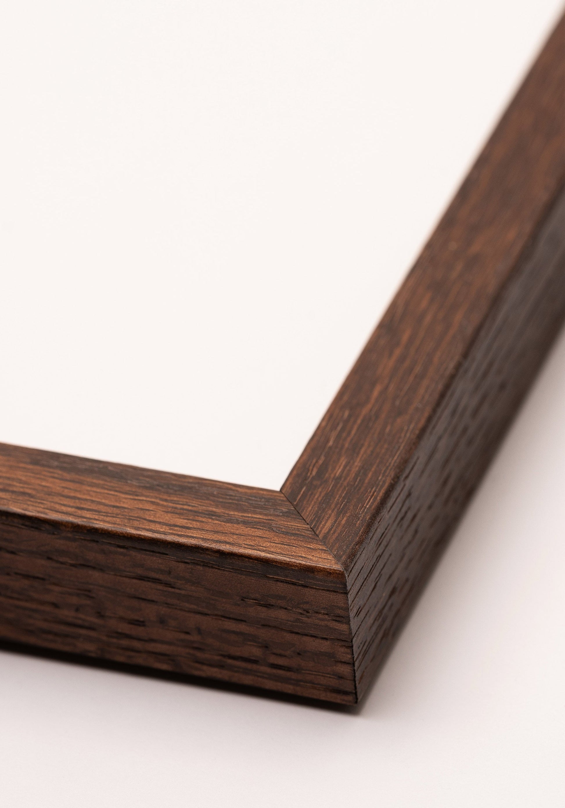 Mørkebrun Træramme, Kvadrat - Posterbox
