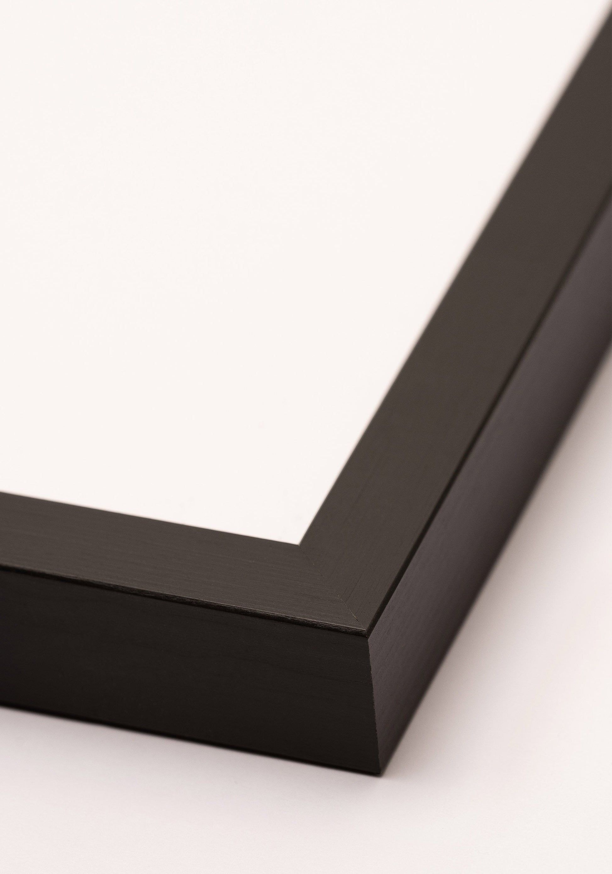 Sort Træramme, Kvadrat - Posterbox