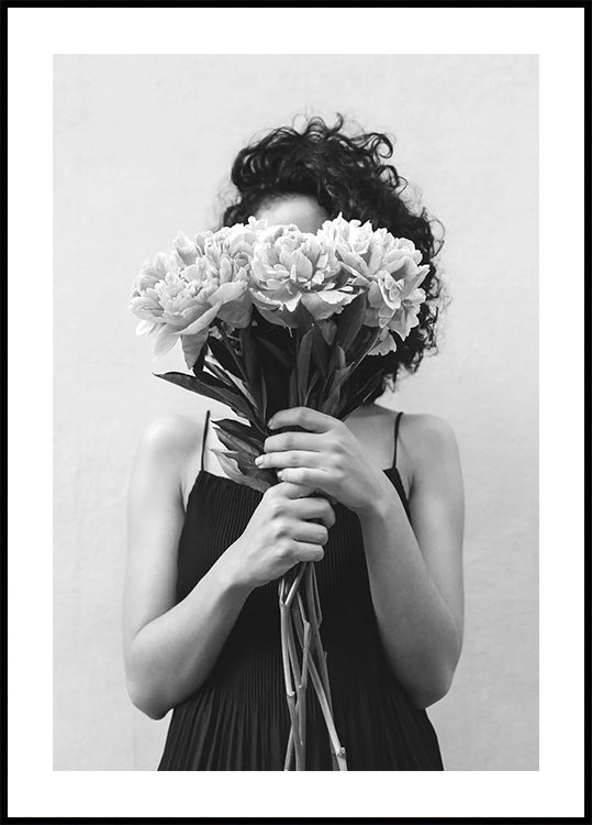 Bouquet BW Plakat - Posterbox.dk