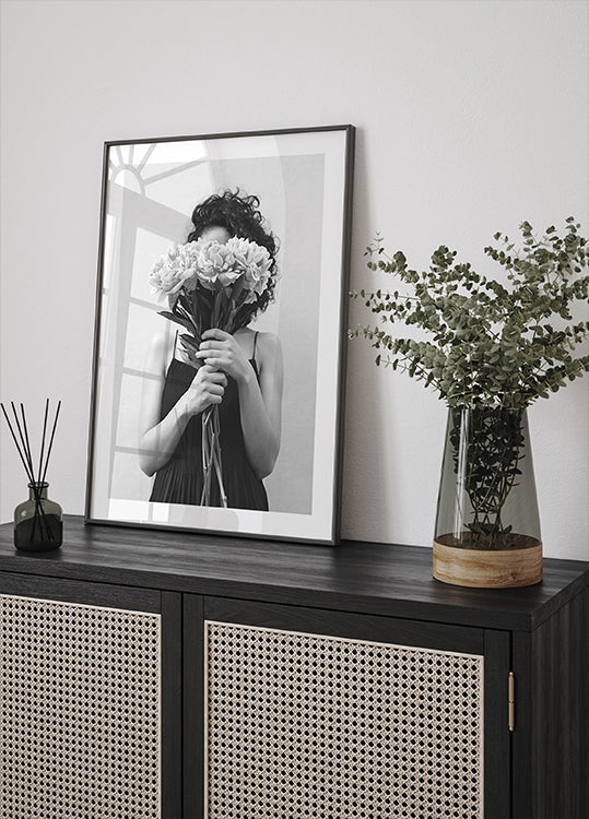 Bouquet BW Plakat - Posterbox.dk