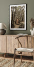 Fairy Tale Cabin in the Woods Plakat - Posterbox.dk