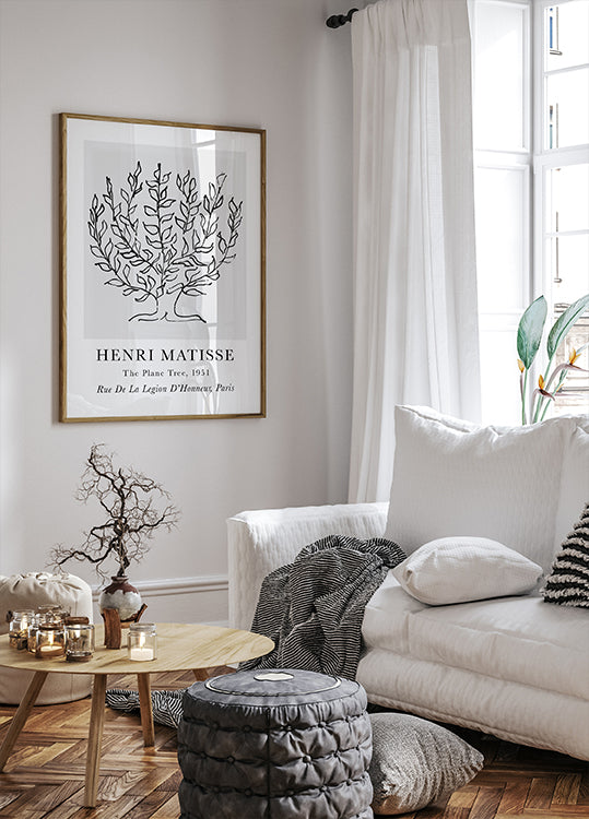 H. Matisse The Plane Tree Plakat - Posterbox.dk