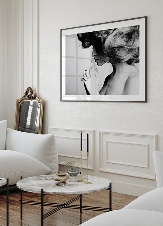 Reflections in Black and White Plakat - Posterbox.dk