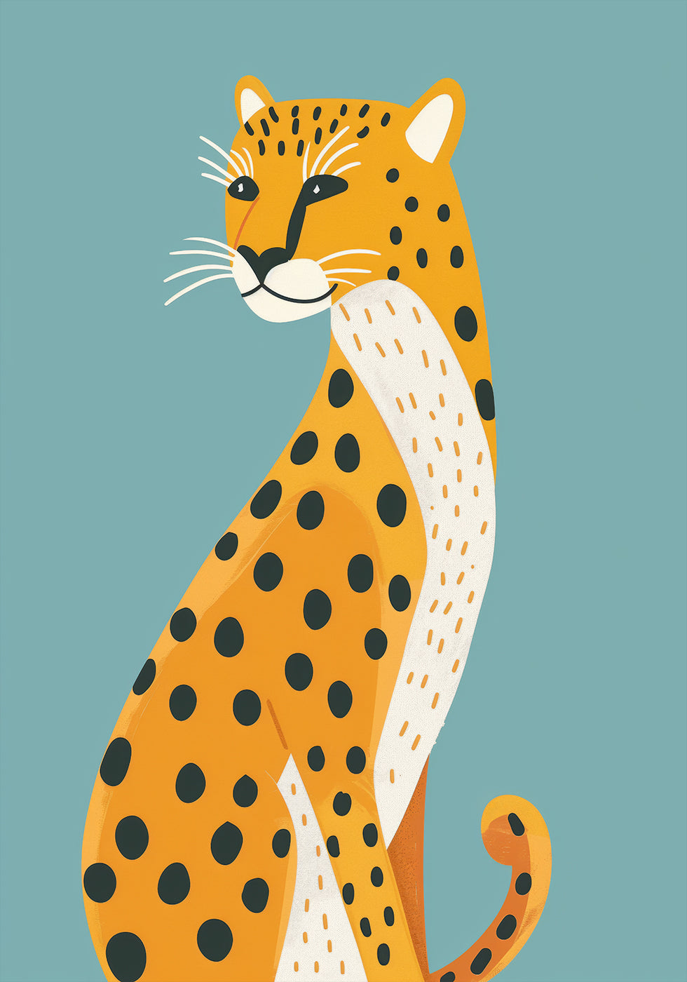 Spotted Cat Plakat - Posterbox.dk