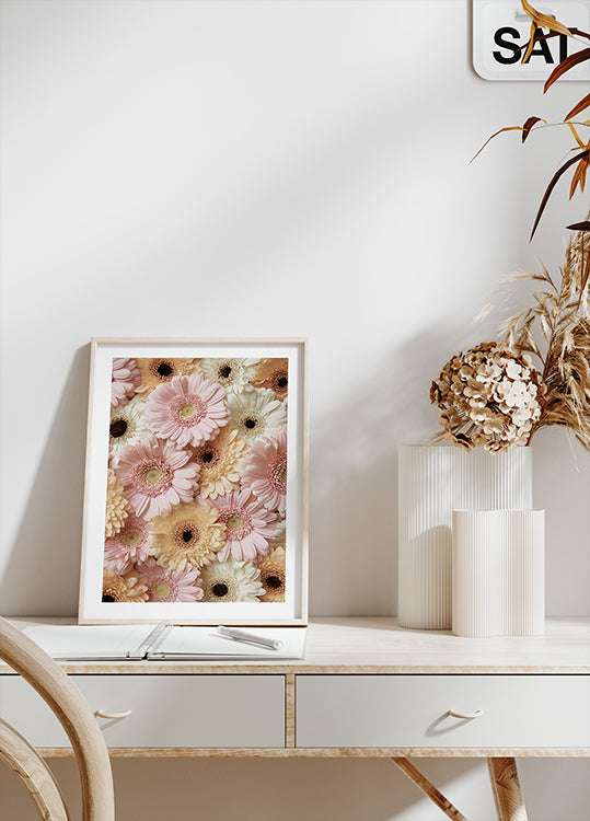 Tender Gerbera Plakat - Posterbox.dk