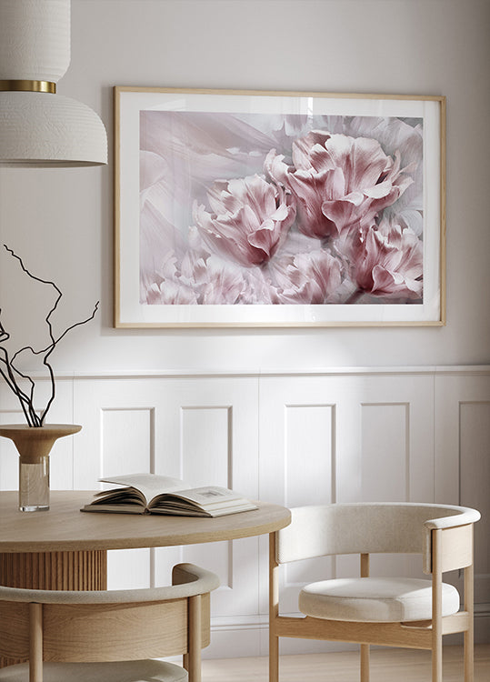 Tender Pink Tulips Plakat - Posterbox.dk