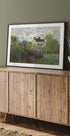 The Artist's Garden in Argenteuil by Claude Monet Plakat - Posterbox.dk