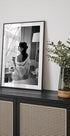 Woman Relaxing with Wine Plakat - Posterbox.dk