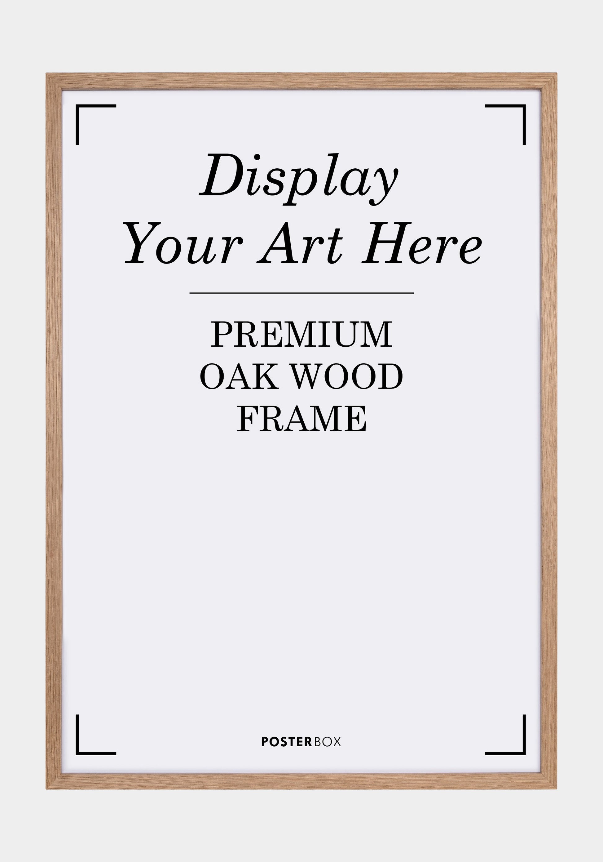 Premium Drewniana ramka Nielsen Oak Poster