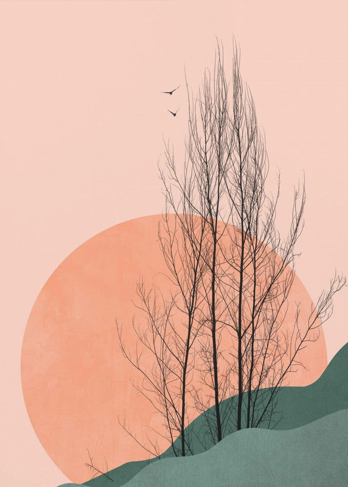 Plakat Wspomnienia o zachodzie słońca