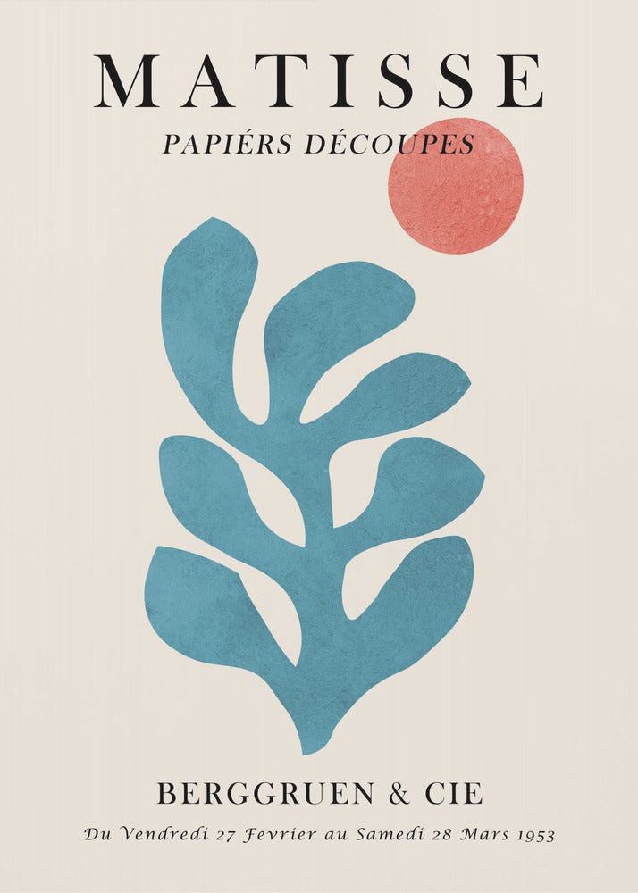 Plakat Matisse kwiatowy 2