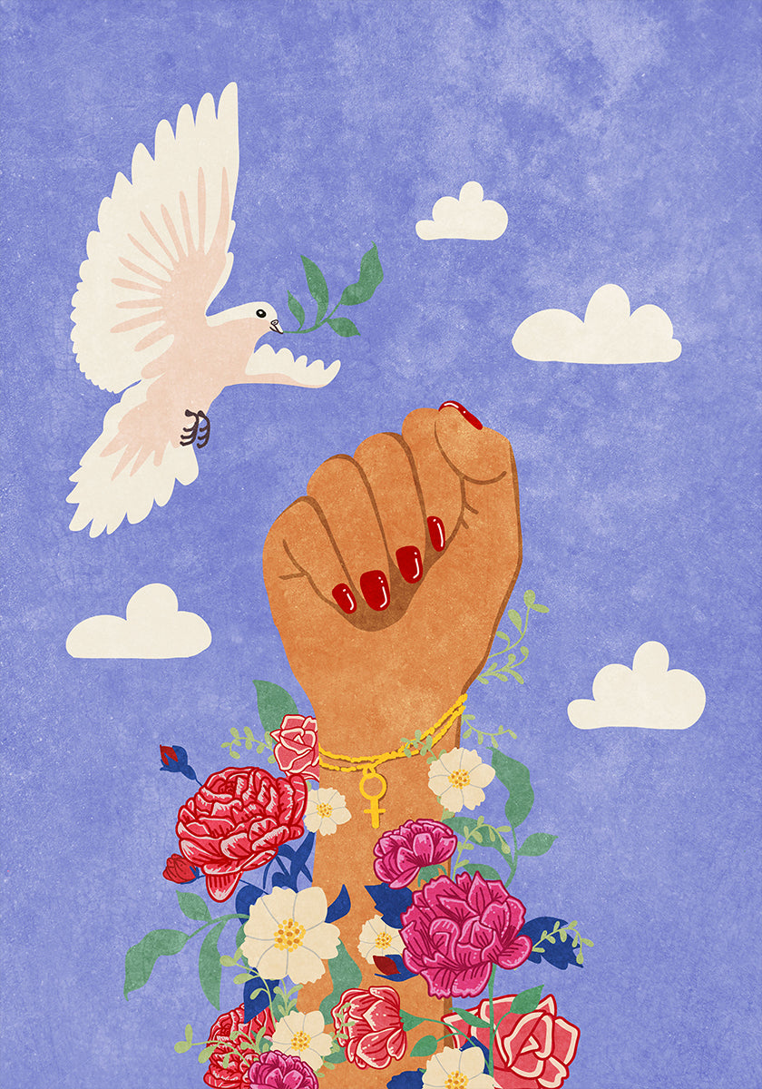 Feminist Fist Plakat - Posterbox
