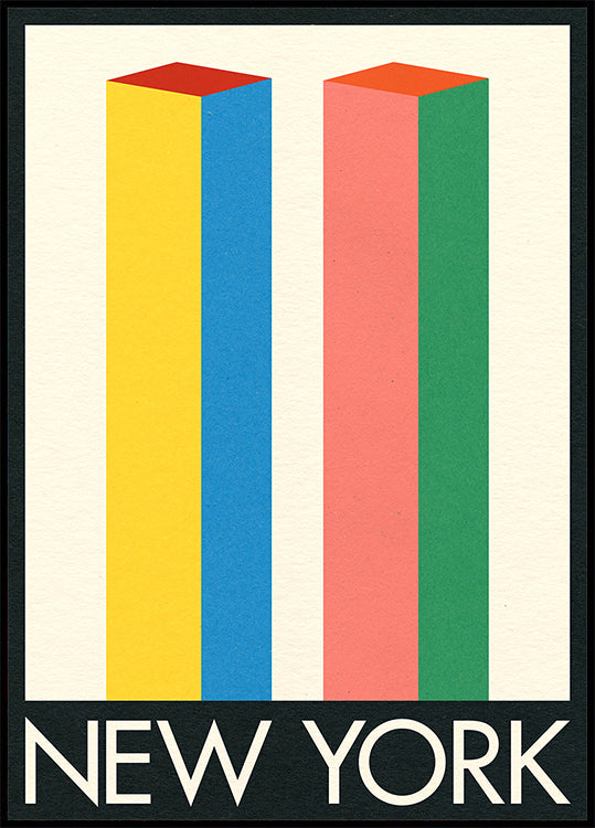 New York Twin Towers - Posterbox