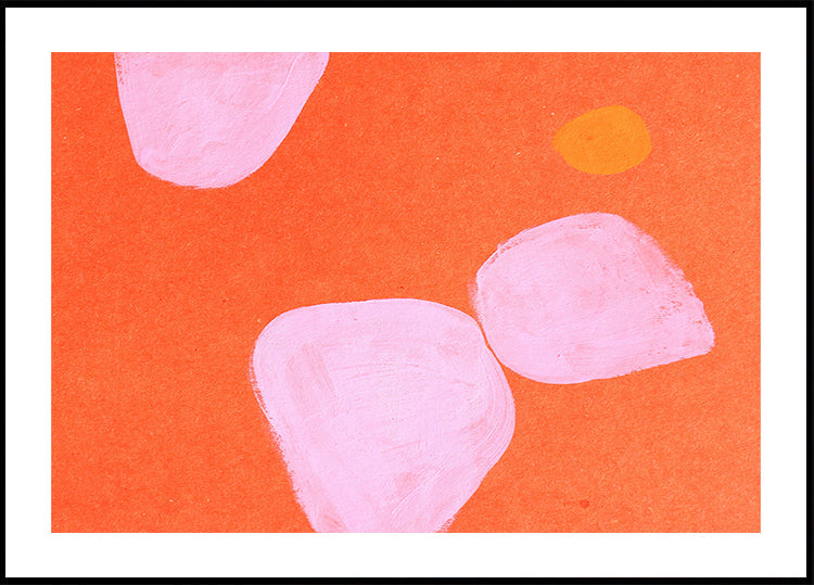 Pastel Pebbles Plakat - Posterbox