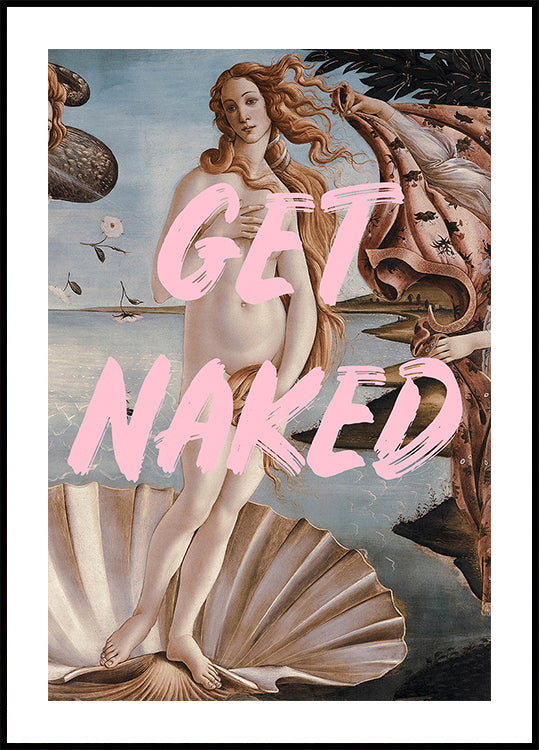 Venus get naked Plakat - Posterbox